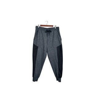 CSG Men's Active Mesh Joggers - Gray/Black - Size 2XL